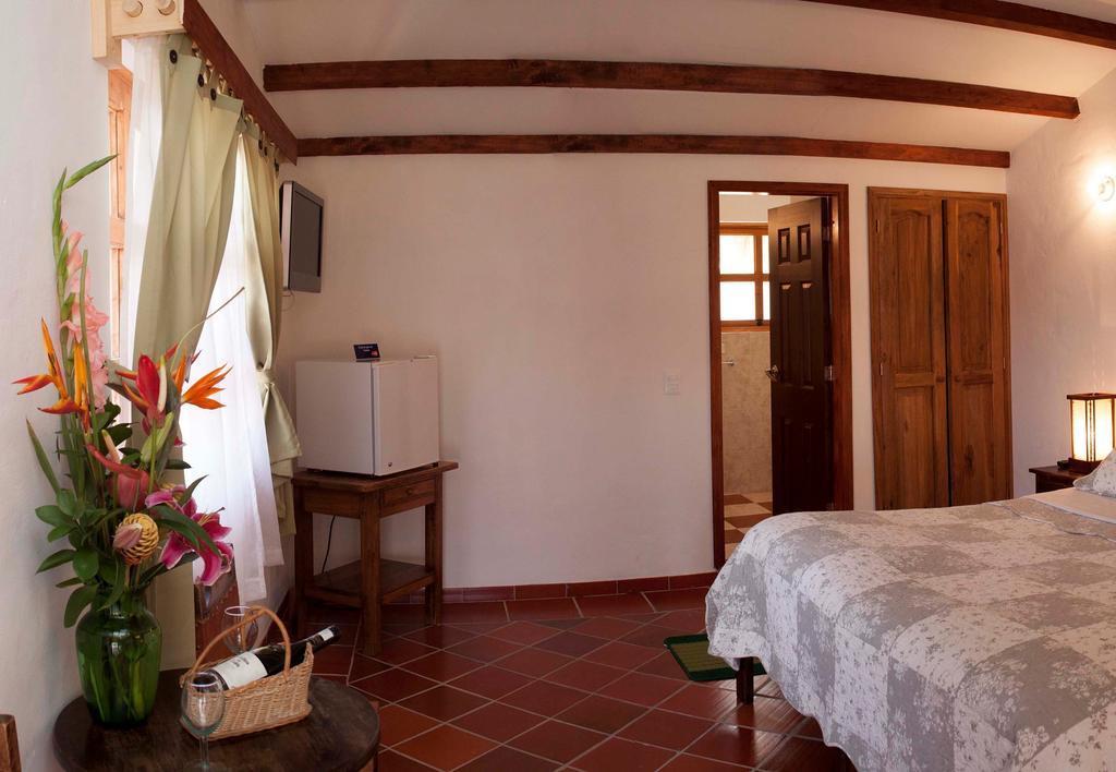 Hotel Campestre La Casona Villa De Leyva Ruang foto