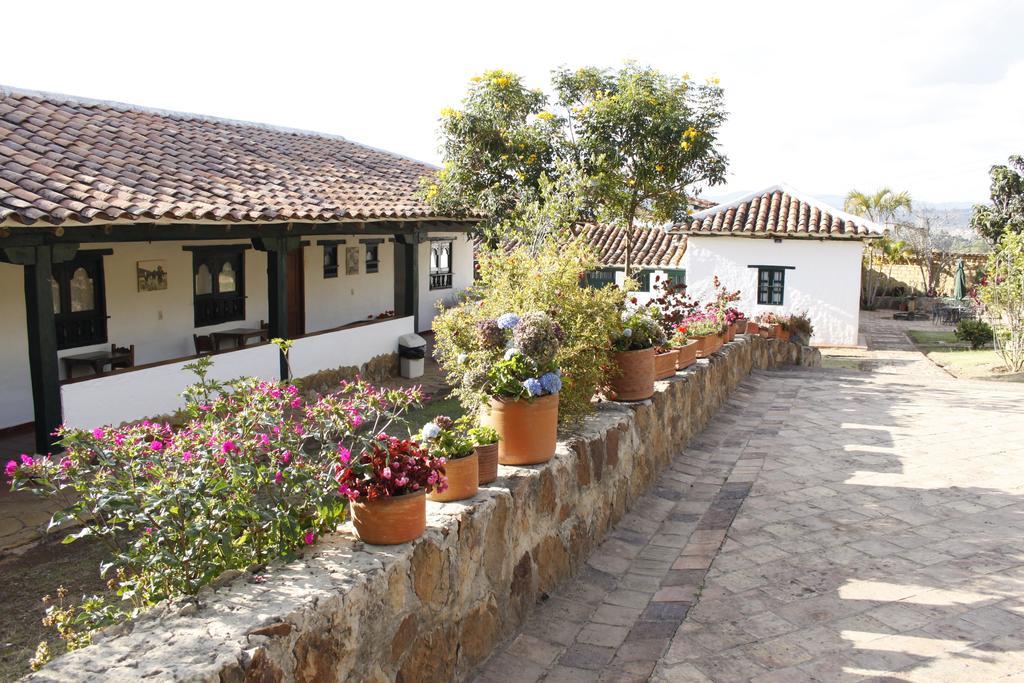 Hotel Campestre La Casona Villa De Leyva Bagian luar foto